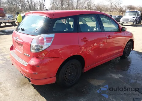 2008 Toyota Matrix Xr from USA, damaged, VIN 2T1KR32EX8C705477